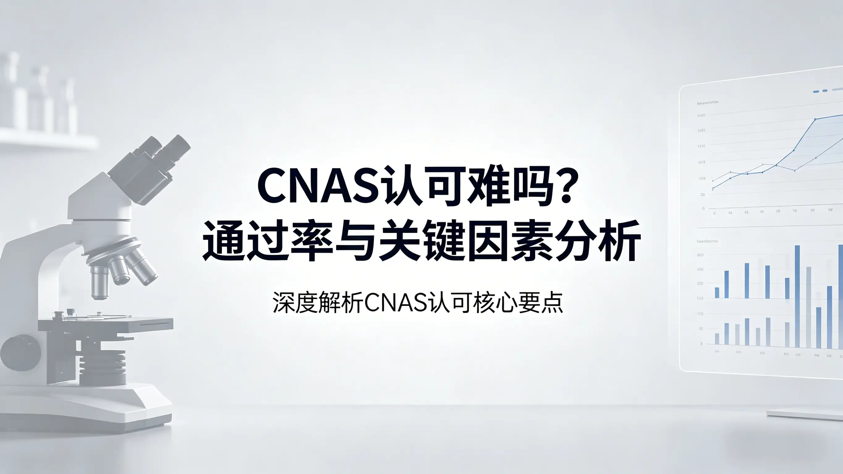 CNAS认可难吗？通过率与关键因素分析