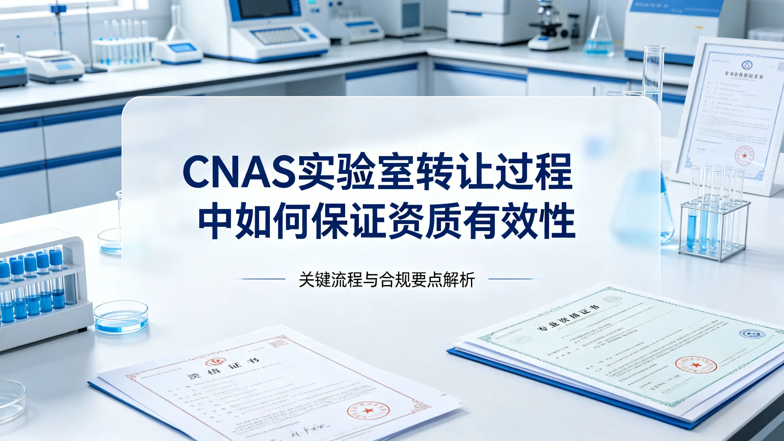 CNAS实验室转让过程中如何保证资质有效性