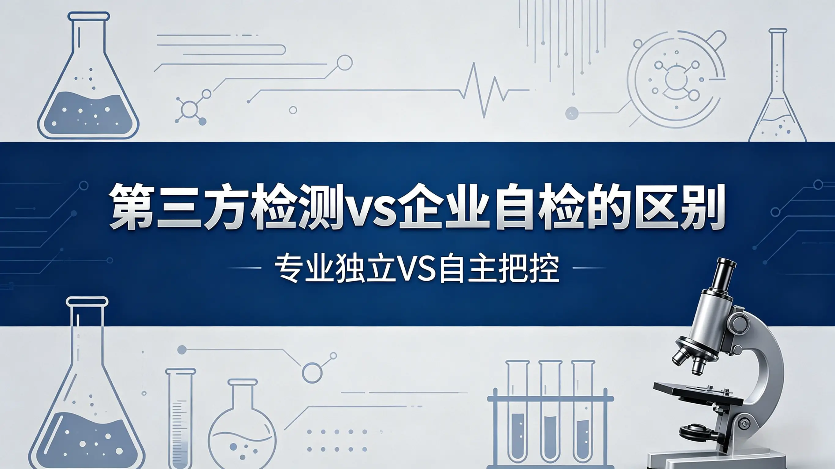 第三方检测 vs 企业自检的区别