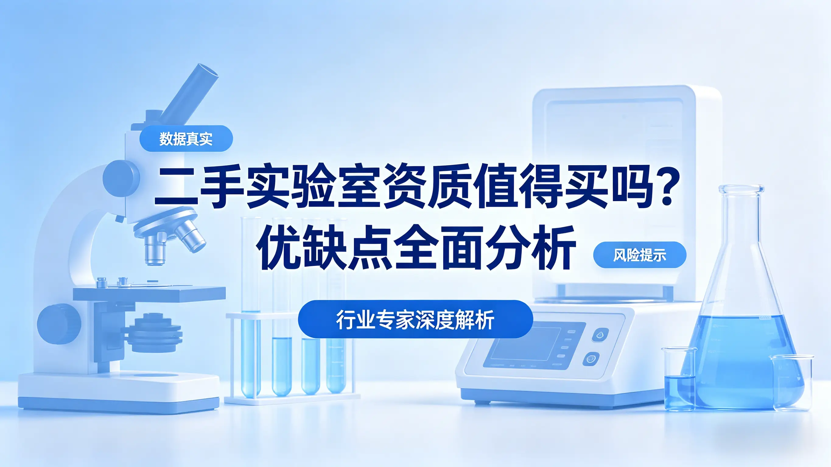 二手实验室资质值得买吗？优缺点全面分析
