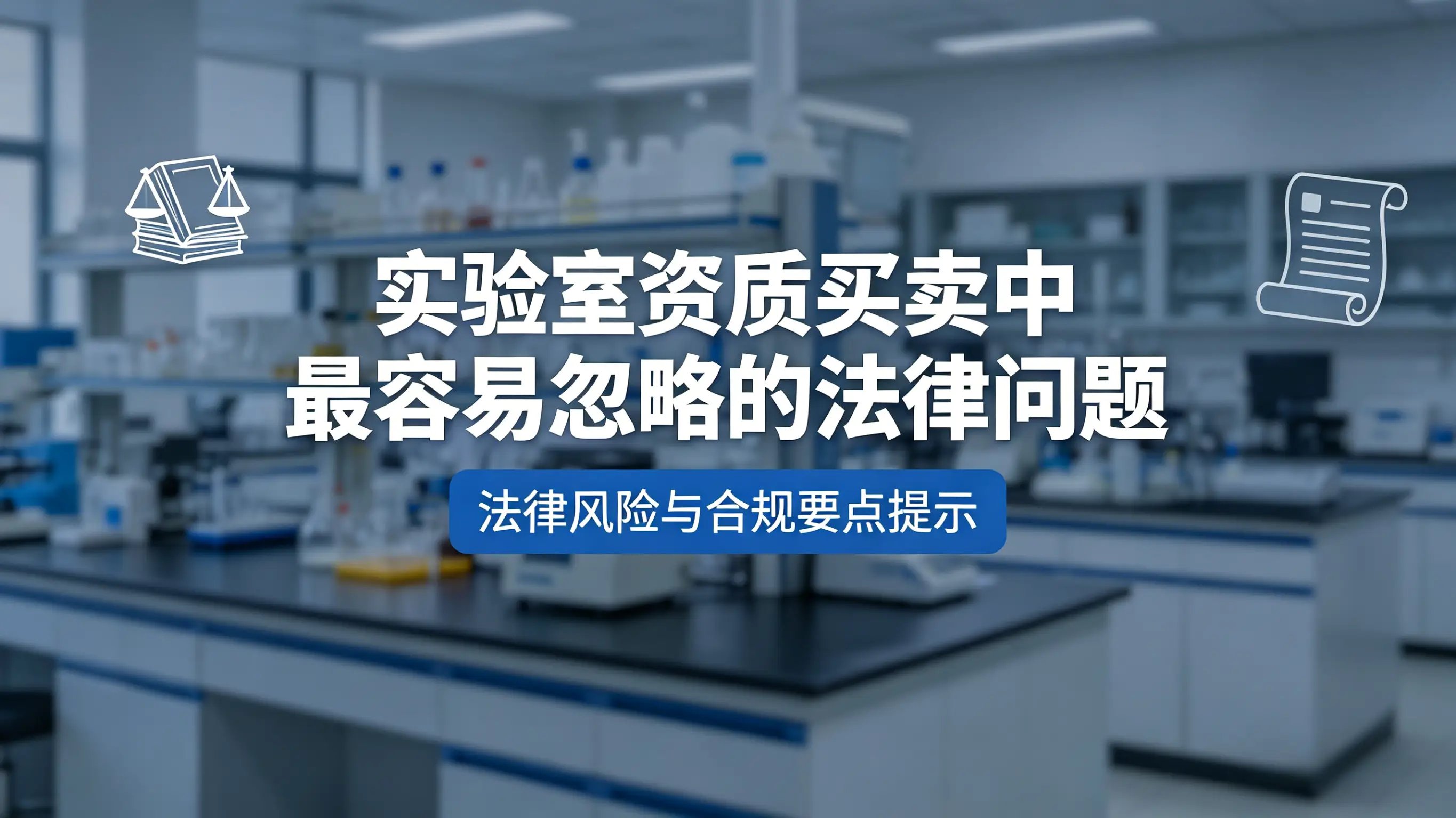 实验室资质买卖中最容易忽略的法律问题