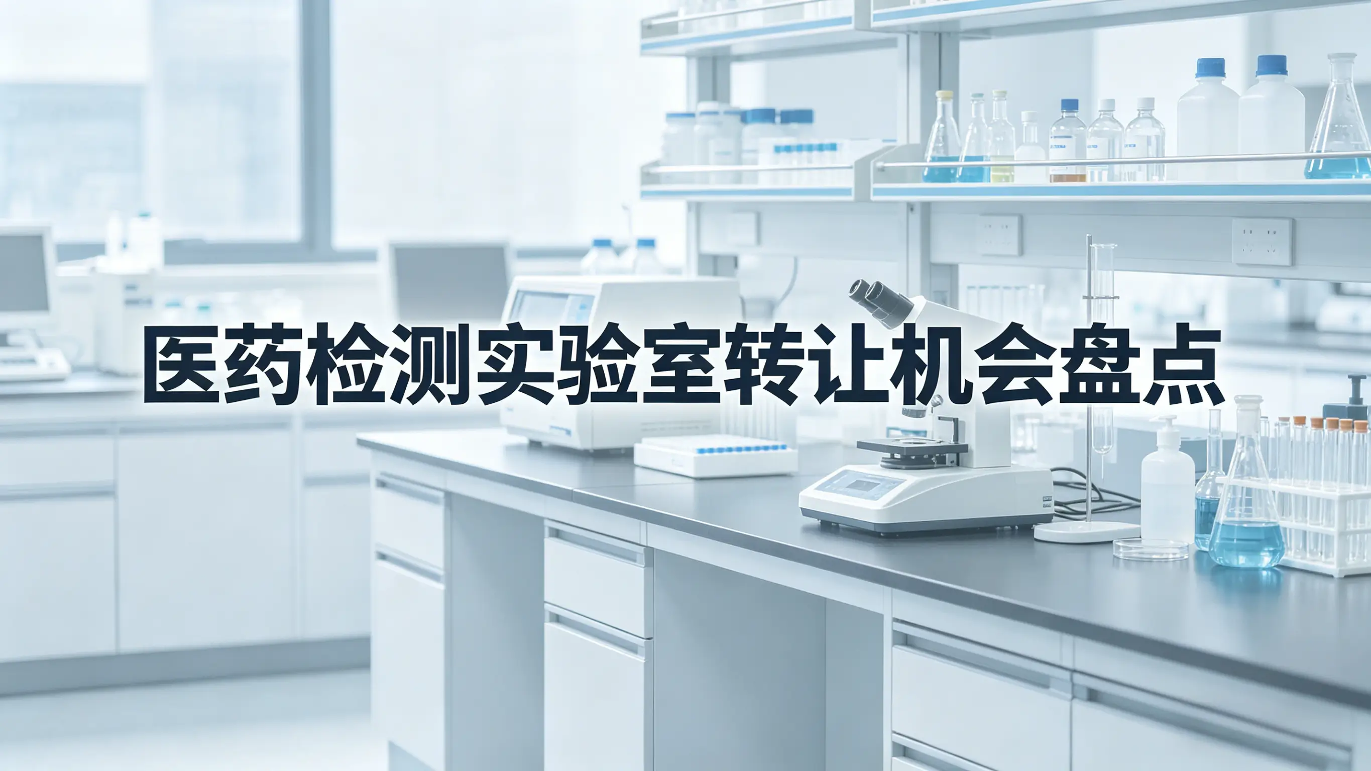 医药检测实验室转让机会盘点