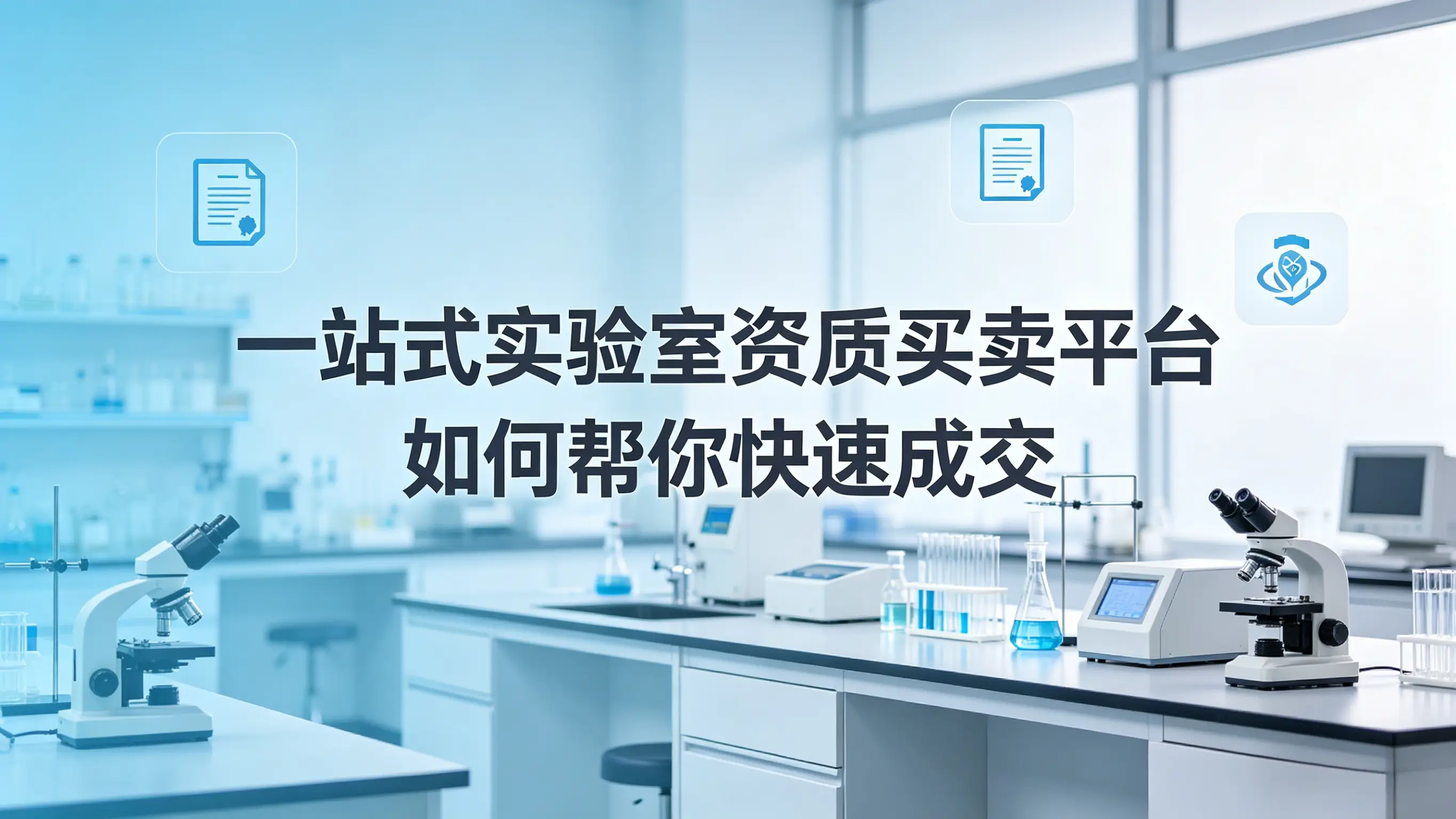 一站式实验室资质买卖平台如何帮你快速成交